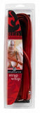 Red 20in Strap Whip