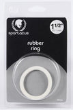 Rubber C Ring 1.5 Inch - White