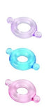 Elastomer C Ring Set -  Blue, Purple, Pink