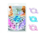 Elastomer C Ring Set -  Blue, Purple, Pink