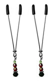 Nipple Clips Ruby Black Adjustable Clamps