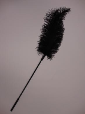 Ostrich Tickler - Black