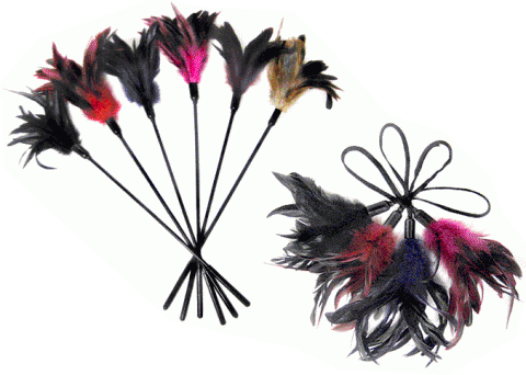 Starburst tickler - Red