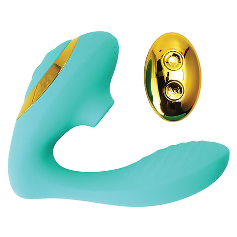 Tracy's Dog OG Pro 2 Clitoral Sucking Vibrator-Teal