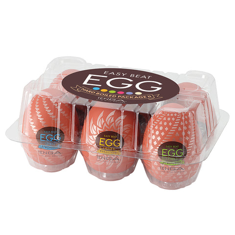 Tenga Easy Beat Egg Hard Boiled Pack of 6