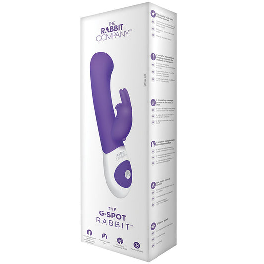 The G-Spot Rabbit-Purple 8 Inch