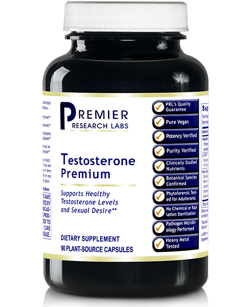 Premier Research Labs Testosterone Premium 90 Plant Source Capsules