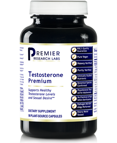 Premier Research Labs Testosterone Premium 90 Plant Source Capsules