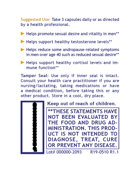 Premier Research Labs Testosterone Premium 90 Plant Source Capsules