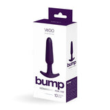 Vedo Bump Rechargeable Anal Vibe Dark Purple