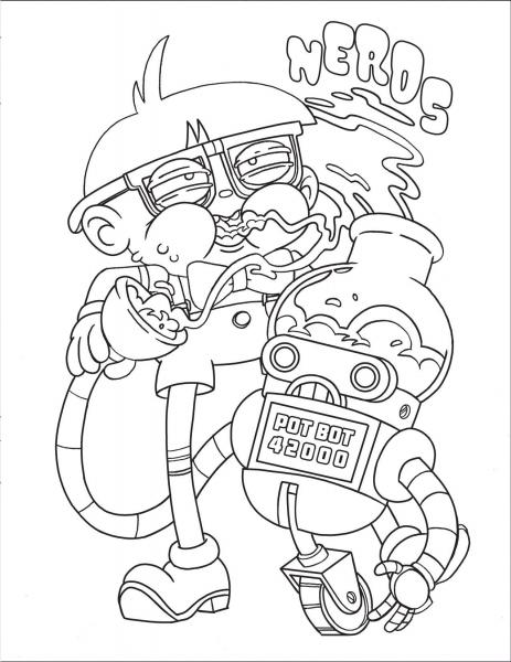 Who Smokes Weed? Coloring Book (net)