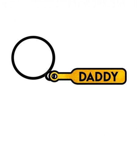 Daddy Paddle Keychain (net)