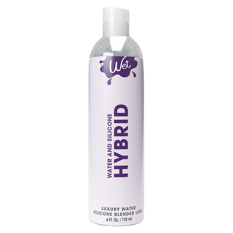 Wet Hybrid Luxury Water / Silicone Blend Based Lubricant 4oz