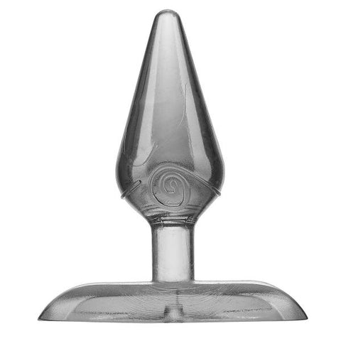 Cloud 9 Small Anal Plug Clear Gray