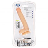 Cloud 9 Dual Density Real Touch 7 inches Dong with Balls Beige