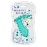 Cloud 9 Health & Wellness Wireless Remote Control Panty Leaf" Vibe - Teal"