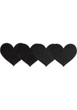 Classic Black Hearts Pasties