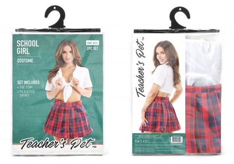 Teacher's Pet 2pc Schoolgirl Costume