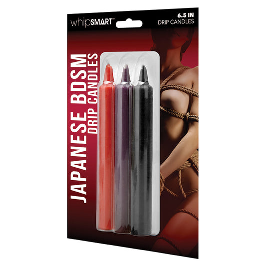 WhipSmart Japanese Drip Candles 6.5 Inch 3pc
