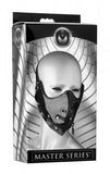 Lektor Zipper Mouth Muzzle Black O/S