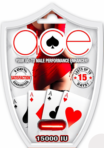 ACE 15000IU Your Go To Male Performance Enhancer Blue Pills