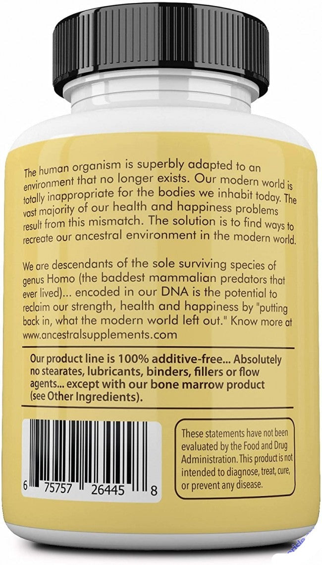 Ancestral Supplements Grass Fed Colostrum Supports Immune 180 Pills