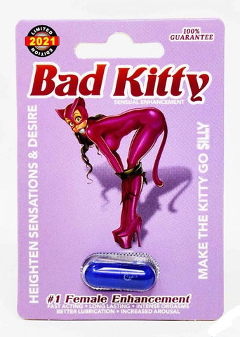 Bad Kitty Female Sensual Enhancement Women Purple Pill
