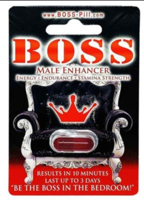 Boss Male Energizer Sexual Enhancement Red Pill