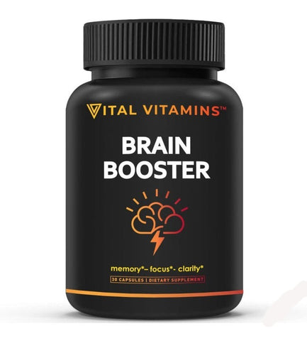 Vital Vitamins Brain Booster For Men And Women