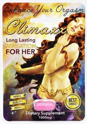 Climaxx Orgasm 1000mg Enhancer For Her Pill