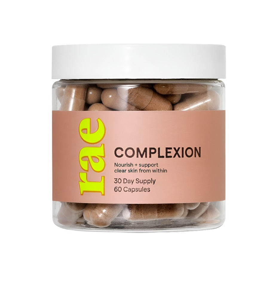 Rae Complexion Clear Skin From Within Gluten Free 60 Capsules
