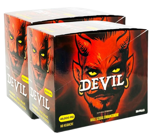 Devil 48000mg Male Enhancement Gold Pill