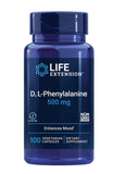 Life Extension D, L-Phenylalanine 500mg 100 Vegetarian Capsules