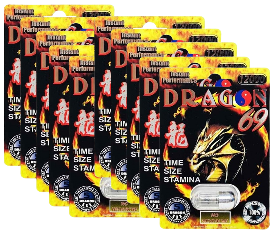 Dragon 69 Platinum 12000 Male Enhancement Pill