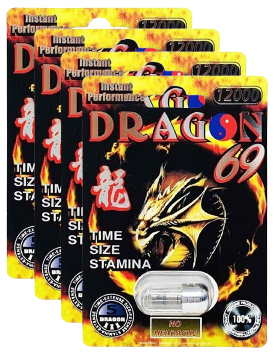 Dragon 69 Platinum 12000 Male Enhancement Pill