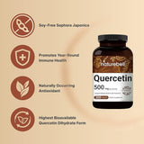 NatureBell Quercetin 500mg Immune Support Supplement 300 Capsules