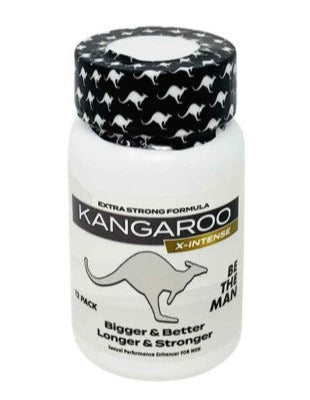Kangaroo White Extra Strong Male Enhancement Pill 12ct Bottle