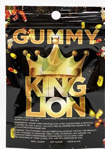 King Lion Gummy Male Sexual Enhancement Supplement