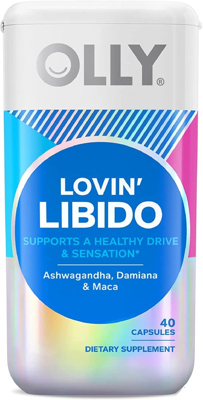 OLLY Lovin' Libido Capsules Vegetarian Supplement 40 Count