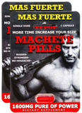 Machete Pills Male Enhancement Red Capsules