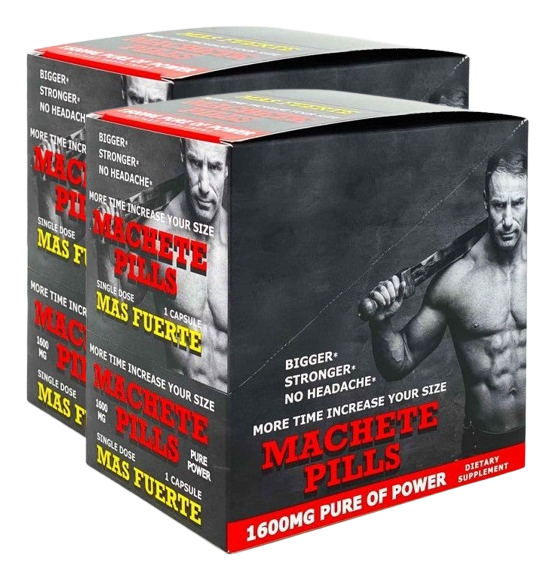 Machete Pills Male Enhancement Red Capsules