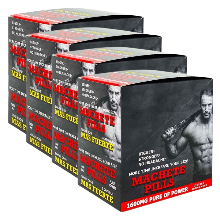 Machete Pills Male Enhancement Red Capsules