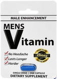 Mens Vitamin Sexual Enhancement Dietary Supplement Pill