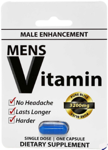 Mens Vitamin Sexual Enhancement Dietary Supplement Pill