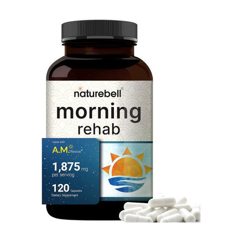 NatureBell Morning Rehab 11 in 1 Capsules Liver Detox & Hydration 120 Pills