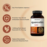 NatureBell Quercetin 1000mg Immune Support Supplement 240 Capsules