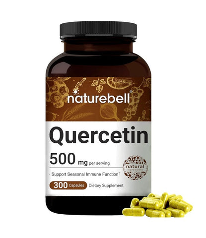 NatureBell Quercetin 500mg Immune Support Supplement 300 Capsules