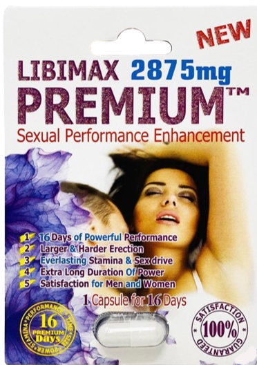 New Premium 2875 mg Sexual Performance Enhancement for Men 1 Pill
