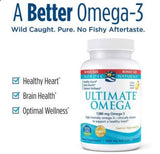 Nordic Naturals Ultimate Omega Lemon Flavor 90 Pills