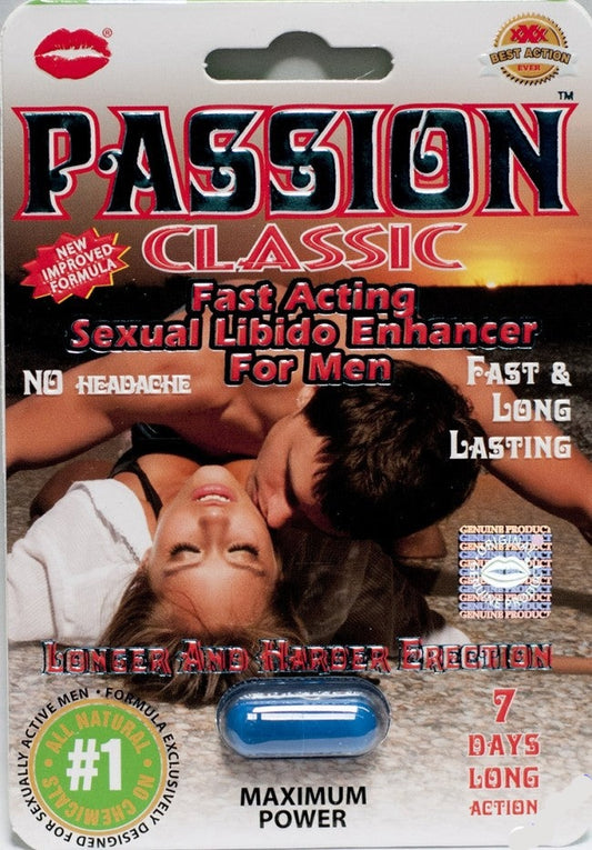 Passion Classic 2500pwr Libido Sexual Enhancer For Men